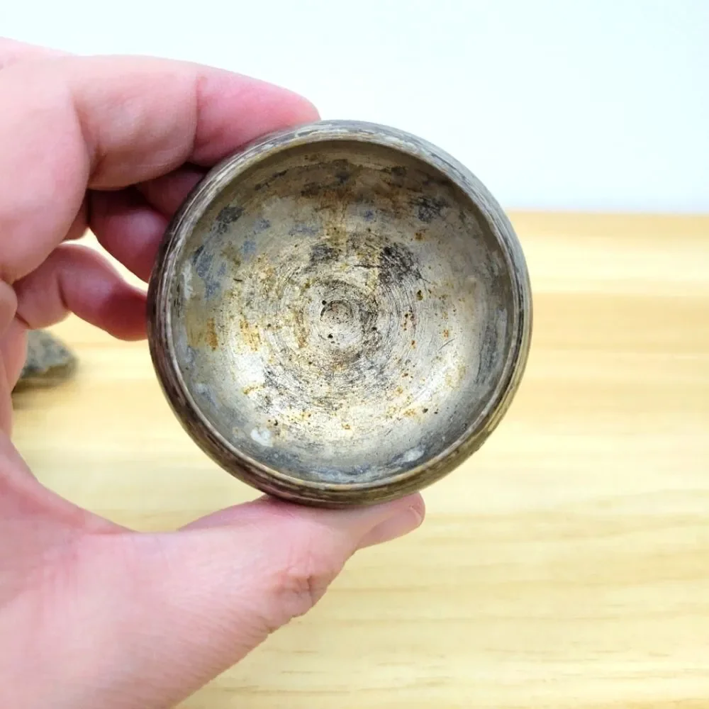 Vintage Brass Tea Strainer Ornate Handle Loose Leaf Infuser – Made in India